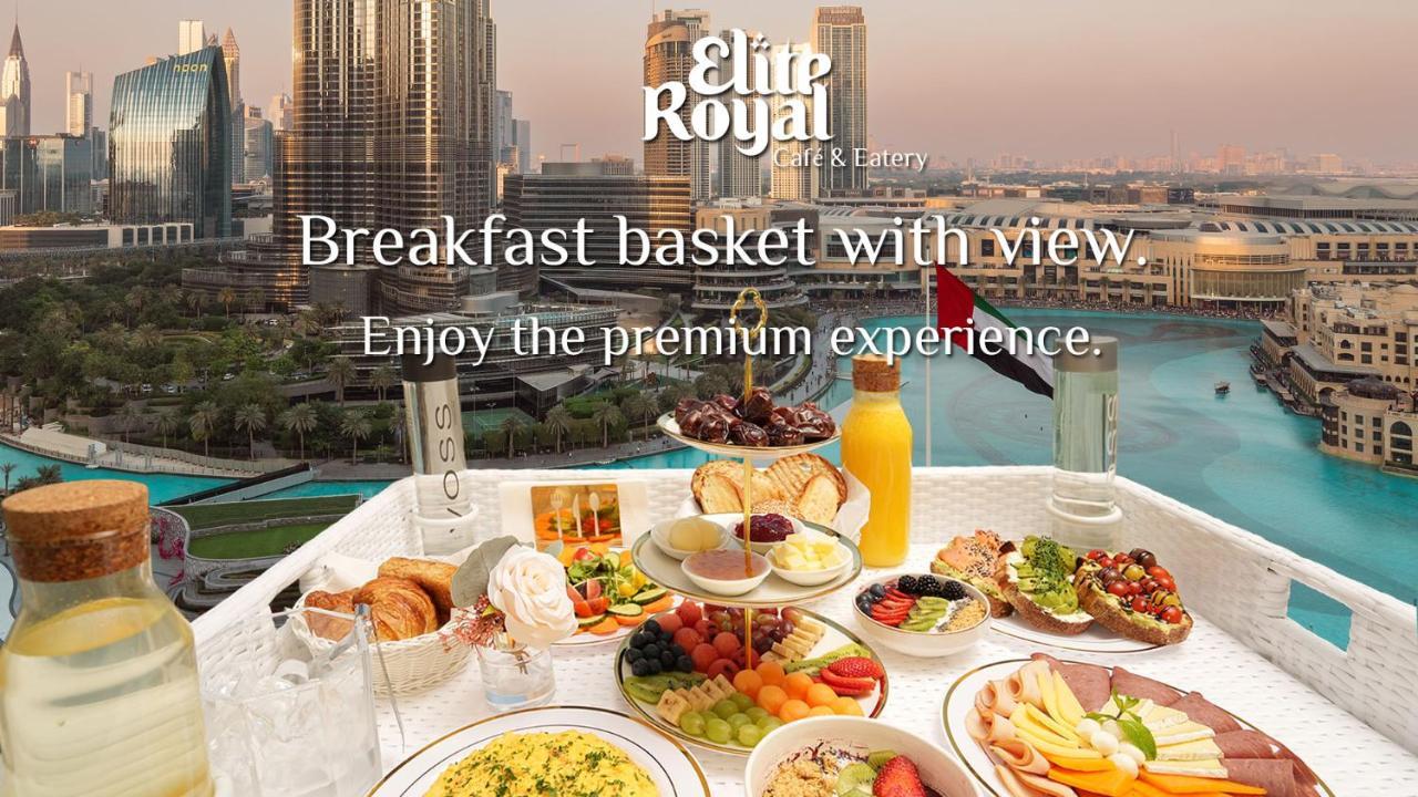 Elite Royal Apartment - Luxurious - Partial Burj Khalifa & Fountain View - Eminence Dubai Bagian luar foto